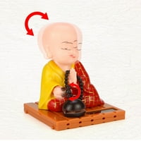 Park Solarni pokrenuti glavu za drhtanje monah Monk igračac Početna uredski stol auto ukrasi zanatskih