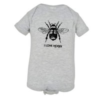 PleaseMetees Baby spasi the love medne pčele HQ Jumpsuit