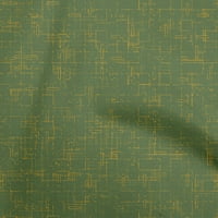 Onuone pamuk poplin zelena tkanina Geometrijska šivaća materijala za ispis tkanine od dvorišta široko