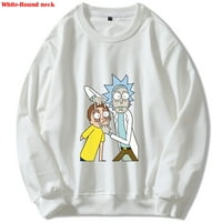 Kawaii Rick i Morty Design Majica Plus Veličina Muške ženske poklone Duks dugih rukava Ležerne prilike,