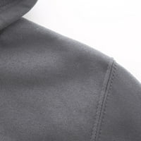 Entyinea Muške sportske dukseve Crew izrez dugih rukava Ležerne prilike pulover Dukseri na vrhu majica