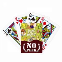 Sirow Vegan Povrće Krompir Paradajz Peek Poker igračka karta Privatna igra