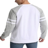 Bellella pulover vrhovi za muškarce Casual dugih rukava Crew majice Classic Fit pulover majice