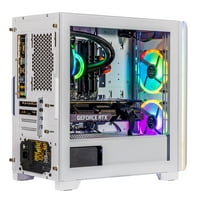 Velztorm Bijeli mini pilum Gaming Desktop, AIO, 750W PSU, AC WiFi, pobjeda kod kuće) Velz0093