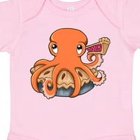 Inktastična slatka hobotnica sa pitom poklon dječje djeteta ili dječje djece