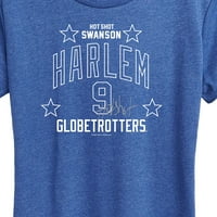 Harlem Globetrotters - Hot Shot Swanson - Ženska grafička majica kratkih rukava
