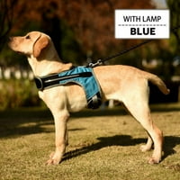 PET psa Reflektirajuća reflektivna komoda K-u obliku luminoznog LED pojasa za kućne ljubimce sa psećem