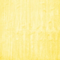 Ahgly Company u zatvoreni kvadrat Čvrsti žuti modernih prostirki, 3 'kvadrat