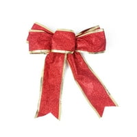 Blistavu tkaninu božićna vrpca poklon poklon čvor vrpca ukrasi za božićno drvce predstavlja ukras
