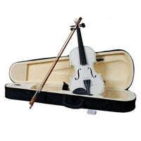 Violina za početnike, akustični čvrsti violinski zalijepljeni komplet sa futrolom za violinu, violinskom