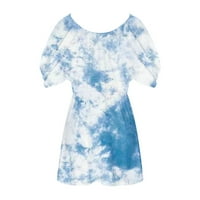 HFYIHGF Plus Veličina Žene hladno ramene ljetni casual trendi scoop scoop izrezani bluza s majicama