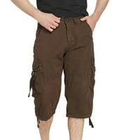 Muškarci Capri hlače Klasične teretne pantalone Capris Trendy Aktivnost na otvorenom Rad Business Casual
