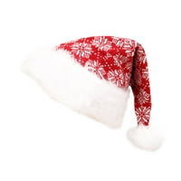 Božićna kapa debela ultra mekana plišana slatka Santa Claus Holiday Fantat Hawer Hat