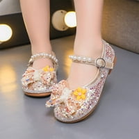 Eashi Girls Princess Sequins Party Sandale Modne luk Djevojke Neklizajuće sandale Princess Cipele Glitter