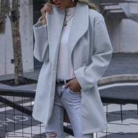 Caicj dugi kaputi za žene jakne za žene - vodootporni kabani kaputinski kaput plus veličina lagana vjetrobranska