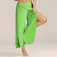 Joga hlače za žene sa džepovima struk široke noge Flowy Hlače Žene Ležerne ljetne duge labave joge hlače je3068
