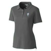 Ženski sekač i Buck Steel Houston Oillers Logo Advantage Tri-Blend Pique Polo