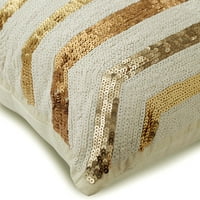Dekorativni bacanje jastuk nalik na jastuk na kauču Sofa jastuk Svileni jastuk od svile vezeni zlatni