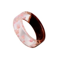 Bacc dodaci za prsten za smole prekrasne cvijeće prstenje za žene i muškarci Modni nakit Posebni pokloni