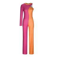Penskeiy Jumpsuits za žene Žensko proljeće i ljetni modni u boji Casual Labavi ispis Jednodijelne ženske