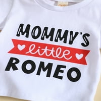 Sretan majčin dan novorođenčadi dječake djevojke casual modne majice na vrhu pisma Ispis majica kratkih