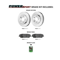 Power Sport stražnje kočnice i rotore Kit