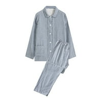Aherbiu pidžama setovi za ženske majice na dugim rukavima s dugim rukavima sa udobnim salonskim hlačama za spavanje