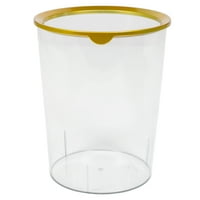 Prozirni kantu za smeće Jednostavno stil Spremnik za skladištenje Kućni kantu za smeštaj