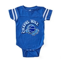 Cafepress - Chapel Hill Košarka - Slatka novorođenčad bebi fudbal bodi
