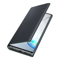 Samsung LED novčanit poklopac EF-NN - Flip poklopac za mobitel - Tkanina - crna - za Galaxy Note10 +,