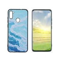 Futrola za obalu iz okeana, deginirana za Samsung Galaxy A Case Muškarci Žene, fleksibilan silikonski