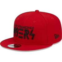 Muška nova era Scarlet San Francisco 49ers Word 9Fifty snapback šešir