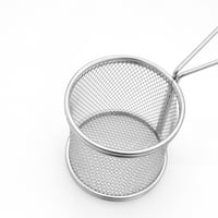 Košarica za prženje od nehrđajućeg čelika Okrugla mreža za ulje za kuhanje Courder Kuhinjski alati