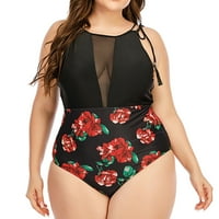 Plus size za kupaći kostim za žene High Squalov temminijski kowimwer Racer navlaka za navlake SliperSress