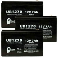 - Kompatibilni APC baterijski baterijski baterija - Zamjena UB univerzalna zapečaćena olovna kiselina - uključuje f do f terminalne adaptere