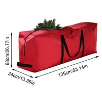 Umjetna torba za pohranjivanje božićnog stabla - odmor Xmas rastavljen drveće sa izdržljivim ojačanim