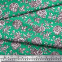 Soimoi Rayon tkanina odlazi i cvjetno umjetničko tiskano tkaninsko dvorište široko