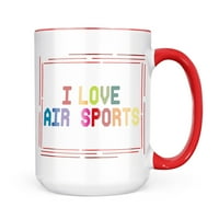 Neonblond I Love Air Sports, šareni poklon za ljubitelje čaja za kavu