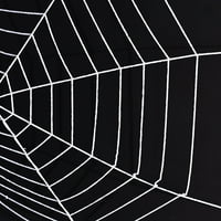 Krakore za pomoć Spider Halloween, 16FT divovski okrugli pauk web dvorište Halloween ukrasi