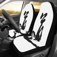 Set auto-sedišta za sedište ZEN Tradicionalni orijentalni univerzalni auto front sjedala Zaštitni za
