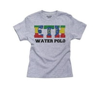 Etiopija Vaterpolo - Olimpijske igre - Rio - Pamučna majica za zastavu Djevojke Siva majica