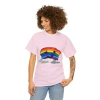 Slatka kawaii Rainbow gline unise grafička majica