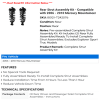 Komplet za sadni strob - kompatibilan sa - Mercury MountainEer 2009