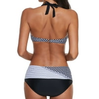 Nove kupaćim kostima Polka Točke kupaći kostim Push-up plaža Bakini kupaći kostimi plus veličina