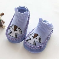 Bijela patika za tenike za dijete crtane životinjske nožne čarape za klizanje Slipper čizme Toddler