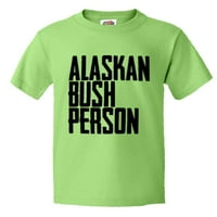 Pleasemetees Youth Alaskan Bush osoba HQ Tee