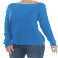 Bar III Ženski pulover s rukavima sa zatvaračem, ljubičasta, velika