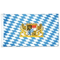 Centralni klub za zabavu bijele i svijetlo plave bavarske zastave Dekor stranke 5 '