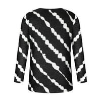 Ženska jesen i zimski okrugli vrat dugih rukava majica Ležerne prilike pulover Ispis Loop Top Hot8SL4869360