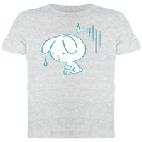 Slatki tužni zečji doodle majica - Mumbe-maimage by shutterstock, muško 4x-velik